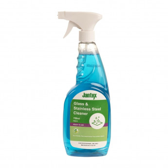 Jantex Green Glass and Stainless Steel Cleaner Ready To Use 750ml - Click to Enlarge