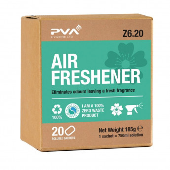 PVA Hygiene Air Freshener Soluble Sachets for Triggers (20 Sachets) - Click to Enlarge