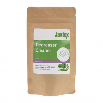 Jantex Green Kitchen Degreaser Cleaner Sachets (Pack of 10) - Click to Enlarge