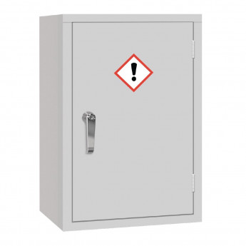 COSHH Cabinet Single Door Grey 10Ltr - Click to Enlarge