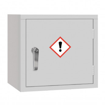 COSHH Cabinet Single Door Grey 3Ltr - Click to Enlarge