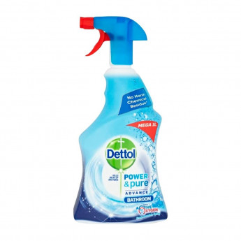 Dettol Power and Pure Advance Bathroom Cleaner Ready To Use 1Ltr - Click to Enlarge