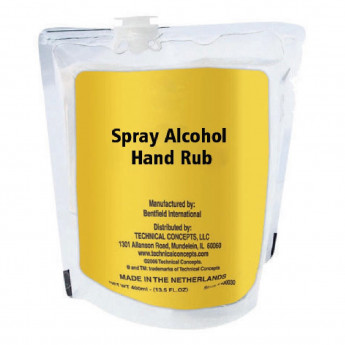 Rubbermaid Manual Unperfumed Spray 60% Alcohol Hand Sanitiser 400ml (12 Pack) - Click to Enlarge