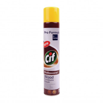 Cif Pro Formula Wood Furniture Polish Ready To Use 400ml (6 Pack) - Click to Enlarge