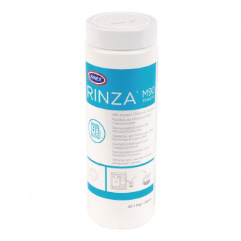 Urnex Rinza M90 Milk Frother Cleaner Tablets 10g (12 x 40 Pack) - Click to Enlarge
