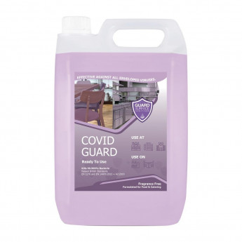 Covid Guard Virucidal Fragrance Free Sanitiser 2 x 5Ltr - Click to Enlarge