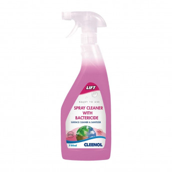 Cleenol Lift Antibacterial Cleaning Spray 750ml (Pack of 6) - Click to Enlarge