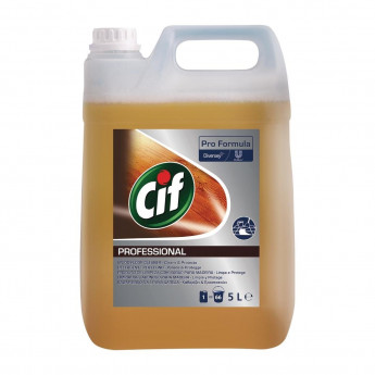 Cif Pro Formula Wood Floor Cleaner Concentrate 5Ltr (2 Pack) - Click to Enlarge