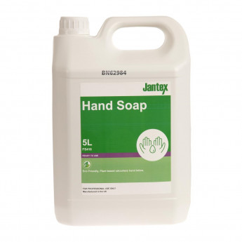 Jantex Green Hand Soap Lotion Ready To Use 5Ltr - Click to Enlarge