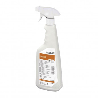 Ecolab Carpet B Carpet Cleaner For Oil & Fat-Based Stains Ready To Use 500ml (6 Pack) - Click to Enlarge