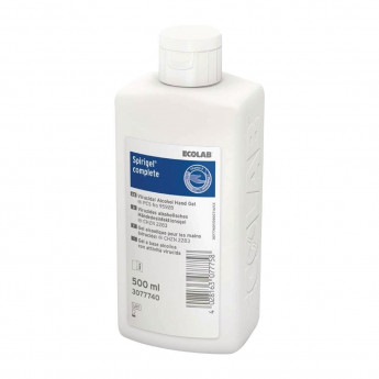 Ecolab Spirigel Unperfumed Liquid Alcohol Hand Sanitiser 500ml (12 Pack) - Click to Enlarge