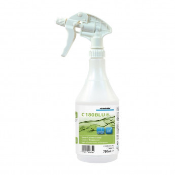 Winterhalter C180 BLUe Cleaner and Degreaser Refill Bottles 750ml (6 Pack) - Click to Enlarge