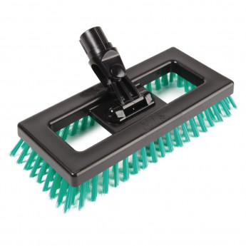 SYR Deck Scrubber Brush Green - Click to Enlarge