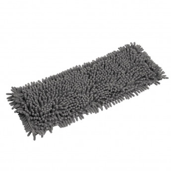 SYR Microfibre Super Drying 400mm Snapper Flat Mop Head - Click to Enlarge
