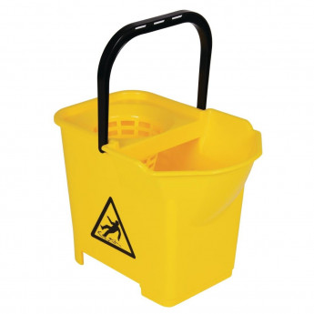 Jantex Colour Coded Mop Bucket Yellow - Click to Enlarge