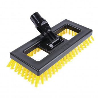 SYR Deck Scrubber Brush Yellow - Click to Enlarge