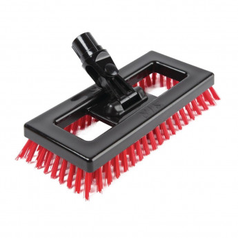 SYR Deck Scrubber Brush Red - Click to Enlarge