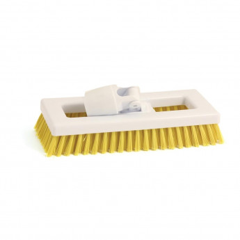 Jantex Yellow Deck Scrubber Head - Click to Enlarge