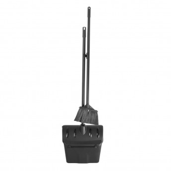 Lobby Dustpan and Broom Set - Click to Enlarge