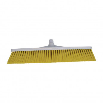 SYR Hygiene Broom Head Soft Bristle Yellow - Click to Enlarge