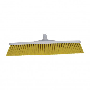 SYR Hygiene Broom Head Stiff Bristle Yellow - Click to Enlarge