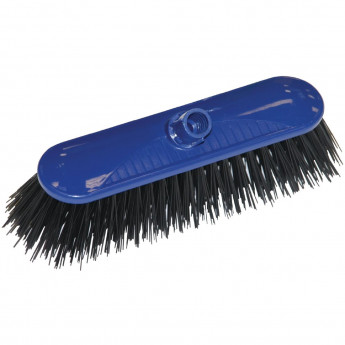 SYR Contract Broom Head Stiff Bristle Blue 10.5in - Click to Enlarge
