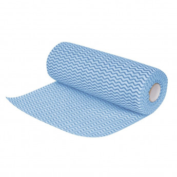 Jantex Non-Woven Cloths Blue (Roll of 100) - Click to Enlarge