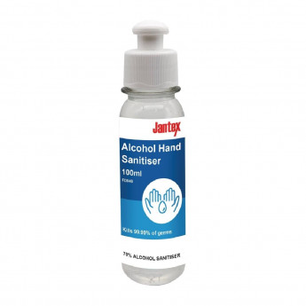 Jantex 70% Alcohol Hand Sanitiser 100ml - Click to Enlarge