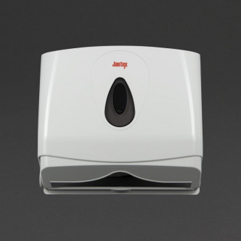 Jantex Multi-Fold Hand Towel Dispenser White - Click to Enlarge