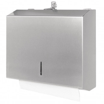 Jantex Stainless Paper Towel Dispenser - Click to Enlarge
