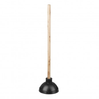 Jantex Plunger With Wooden Handle - Click to Enlarge
