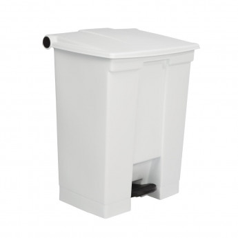 Rubbermaid Step On Pedal Bin White 68Ltr - Click to Enlarge