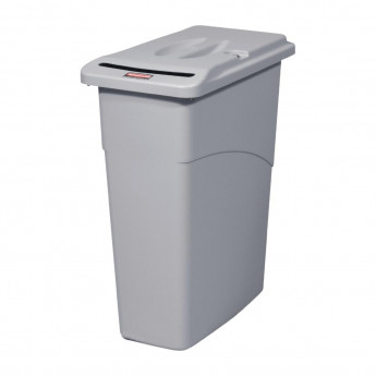 Rubbermaid Slim Jim Confidential Document Container with Lid 87Ltr - Click to Enlarge