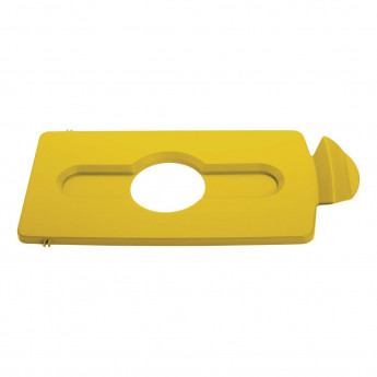 Rubbermaid SJRS Stream Topper Lid for Bottles and Cans Yellow - Click to Enlarge
