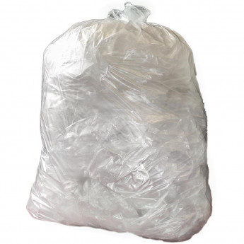 Jantex Large Heavy Duty Clear Bin Bags 80Ltr (Pack of 200) - Click to Enlarge