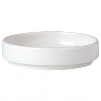 Steelite Simplicity White Stacking Ashtrays 102mm (Pack of 12) - Click to Enlarge