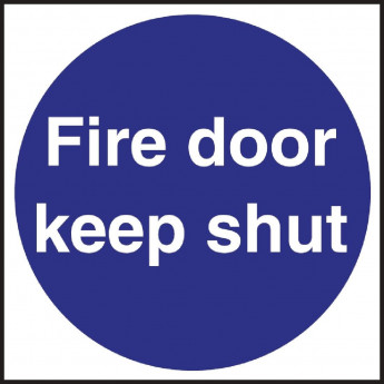 Fire Door Sign - Click to Enlarge