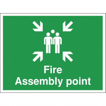 Fire Assembly Point Sign - Click to Enlarge