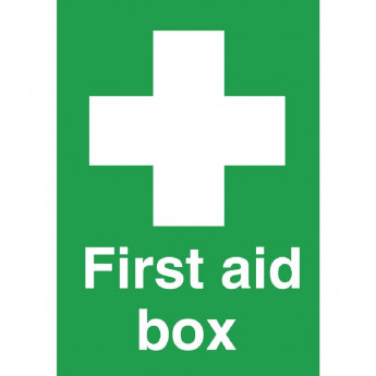 First Aid Box Sign - Click to Enlarge
