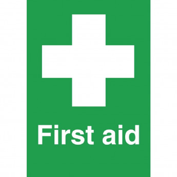 First Aid Sign - Click to Enlarge