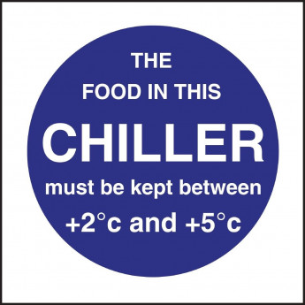 Vogue Food In This Chiller Sign - Click to Enlarge