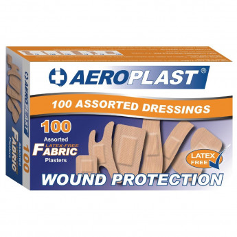 A-CARE WASHPROOF ASSORTED 6 SIZES - BOX 100 - Click to Enlarge