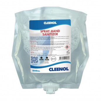 Cleenol Hand Sanitiser Spray 800ml (Pack of 3) - Click to Enlarge