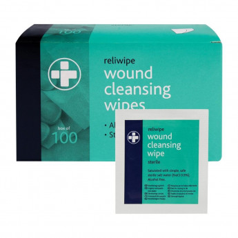 Alcohol Free Wipes (Pack of 100) - Click to Enlarge