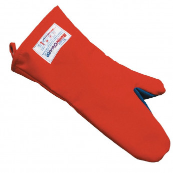 Burnguard Polycotton Oven Mitt 15" - Click to Enlarge