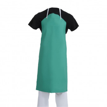 Whites Heavy Duty Waterproof Apron Green - Click to Enlarge