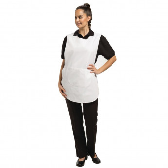 Whites Tabard With Pocket White - Click to Enlarge