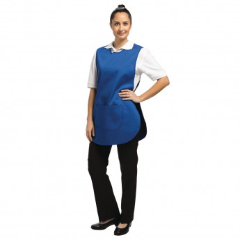 Whites Tabard With Pocket Royal Blue - Click to Enlarge