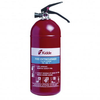 Kidde Fire Extinguisher - Multi Purpose (A,B, C and electrical fires) - Click to Enlarge