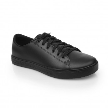 Shoes for Crews Old School Trainers Black - Click to Enlarge